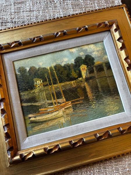 Vintage Framed Landscape 17 x 15