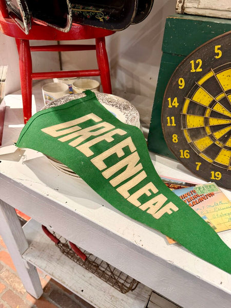 JFV - vintage felt pennant