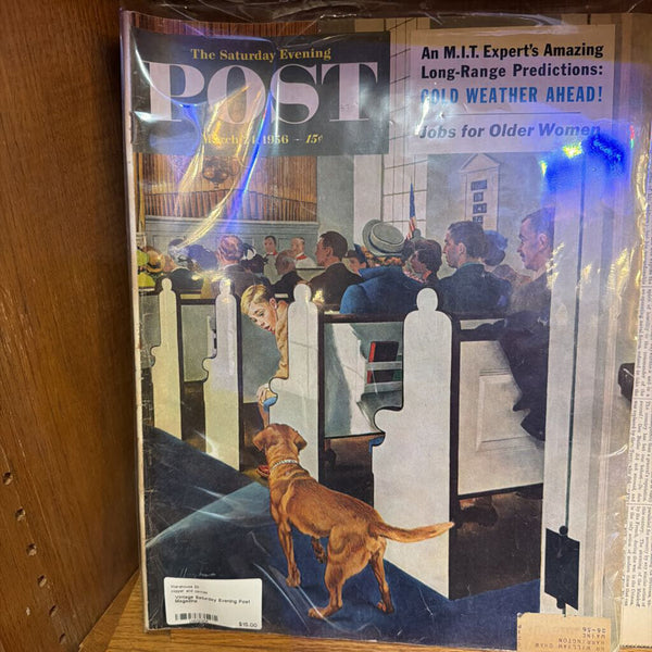 Vintage Saturday Evening Post Magazine