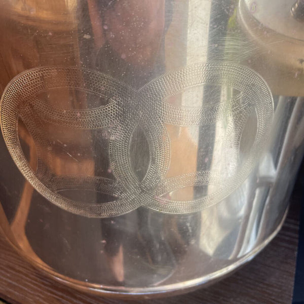 Moxie - Large Etched, Handled Brass Planter