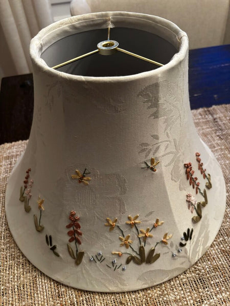 Lampshade w/Embroidery 14W x 10H