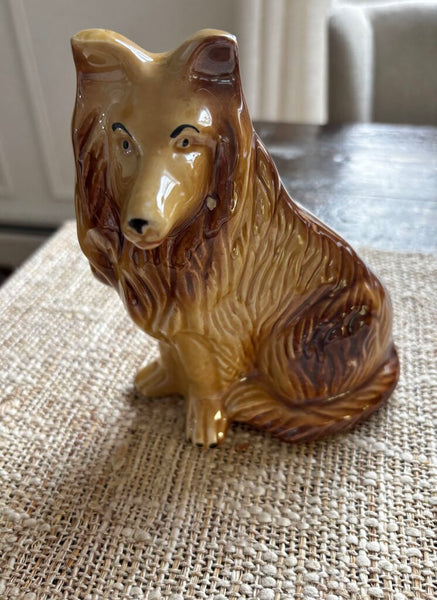 Vtg. Collie/Lassie Dog Brazil 6" H
