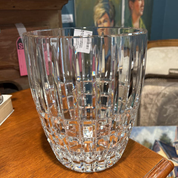 CESKA CRYSTAL "SOLITAIRE" CHAMPAGNE/ ICE BUCKET