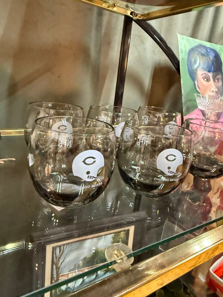 Set of 6 Bears Glasses W2251