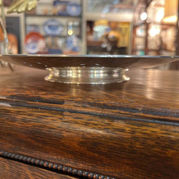 Vintage Silver Plate Cake Plate