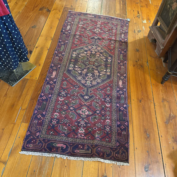 VINTAGE RUG TURKISH 3X7.1