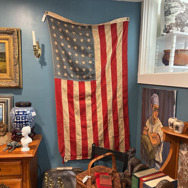 VINTAGE 48 STAR AMERICAN FLAG