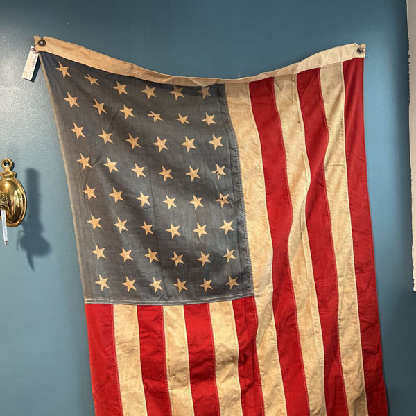 VINTAGE 48 STAR AMERICAN FLAG