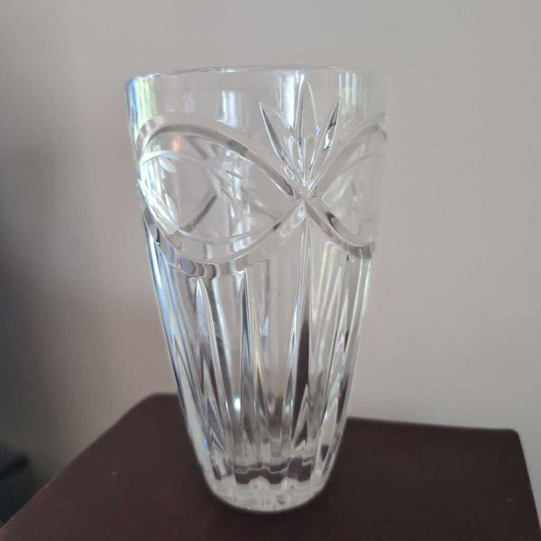 Pretty Vintage Gorham Leaded Crystal Vase 7"