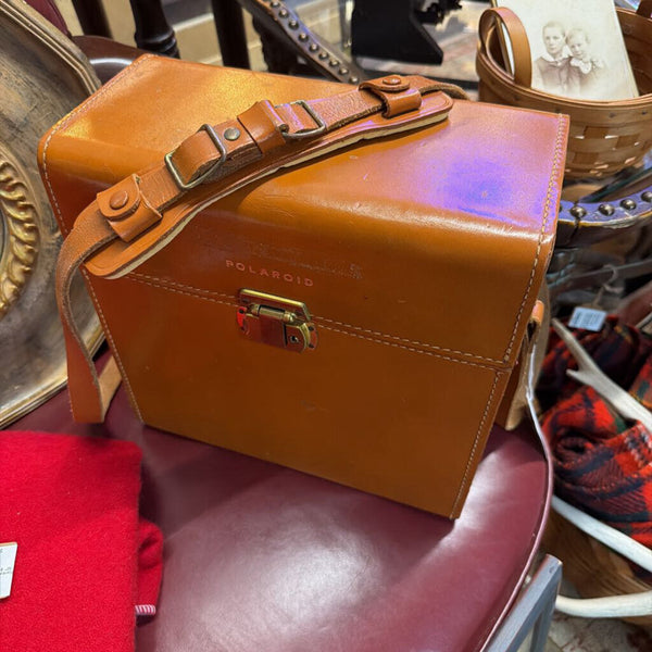 Vintage Polaroid Land Camera 150 with case and accessories
