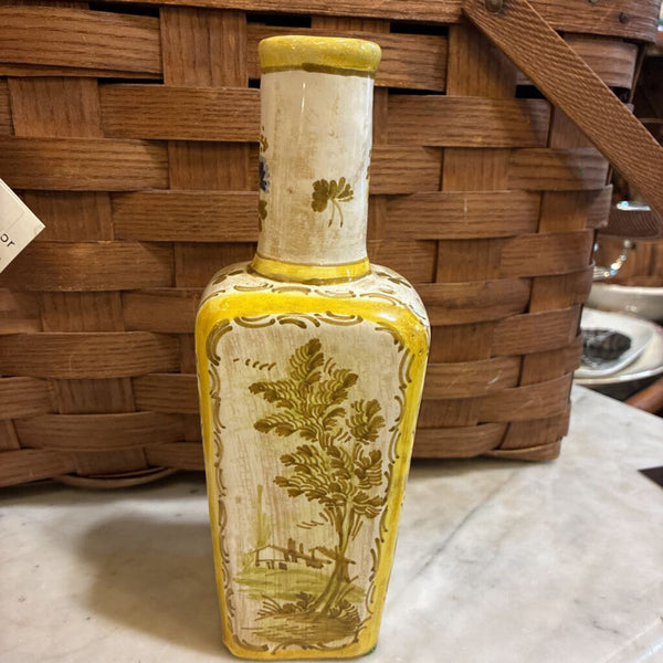 Vintage Italian Pottery Vase 3" x 9"