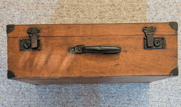 Antique Wooden Salesman Sample Case STORE PU ONLY
