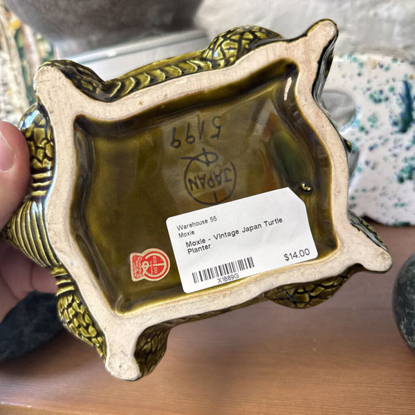 Moxie - Vintage Japan Turtle Planter