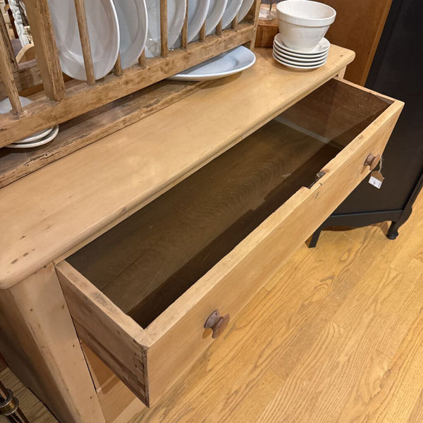 Ant. Pine dresser sanded down wax finish 42w x 32h x 16d IN STORE PICK UP ONLY