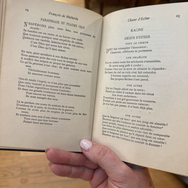 ANTIQUE FRENCH LYRICS FRENCH BOOK (c 1899)