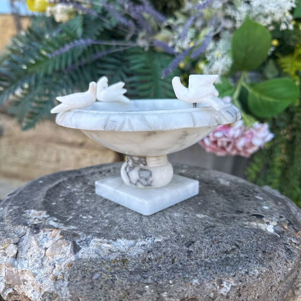 MARBLE BIRDBATH 6X4 FIRM