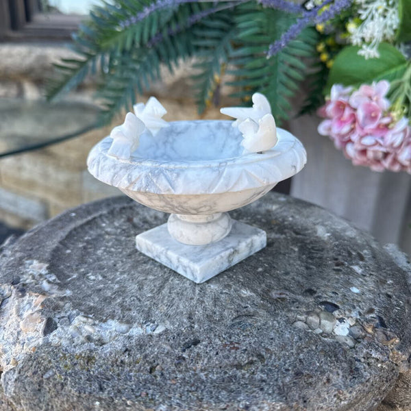 MARBLE BIRDBATH 5X3