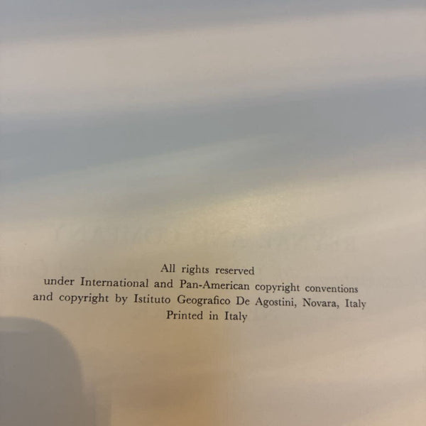 Vintage 1967 MIchelangelo Coffee Table Book