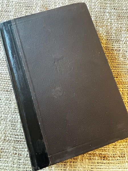 1896 Edition of A German Course by George Fisk Comfort with Marbeled Pages