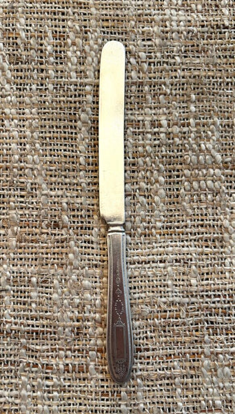 Vtg Silver Plate Cake Knife