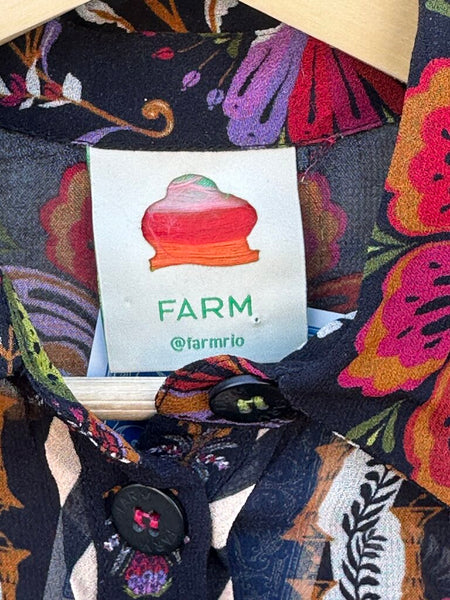FARM RIO Garden Mini Dress Sz: XXS STUNNING FIRM