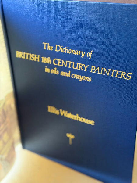 1609 19th C. Painters Coffee Table Book