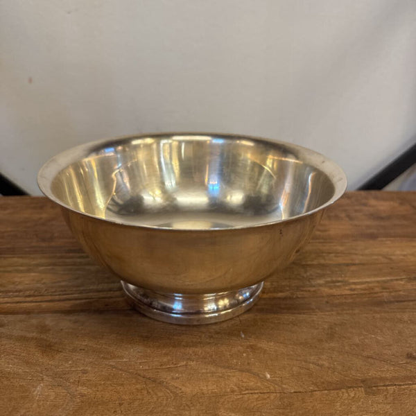 SILVER FOOTED BOWL 8X4
