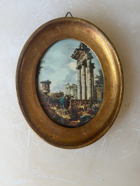 1692 Florentine Italian Oval Frame