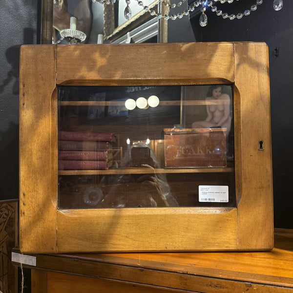 Antique medicine cabinet or wall cabinet 16 x 19 x 7