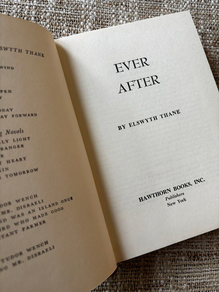 Ever After Book, Elswyth Thane, 1945