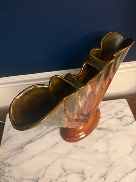Vintage Drip Glaze Ceramic 13.5" x 17.5" W2312