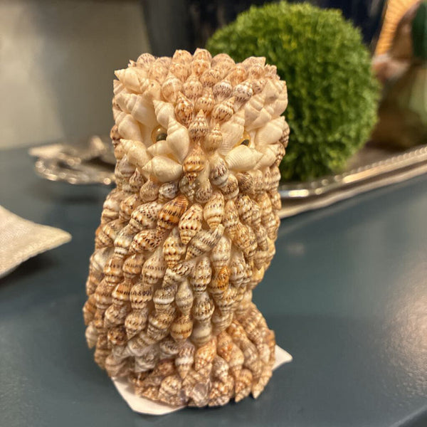 Vintage Shell Owl
