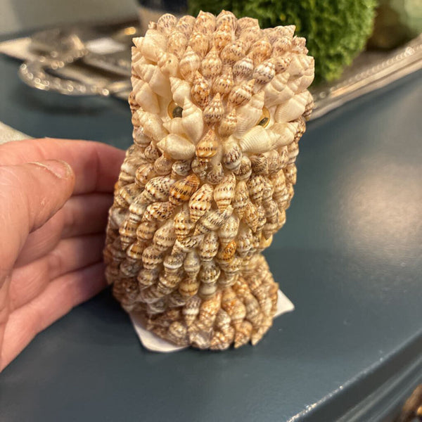 Vintage Shell Owl