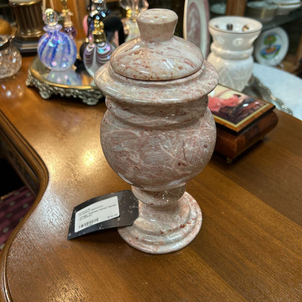 Vintage "Princess Cameo" Marble Urn (heavy!)