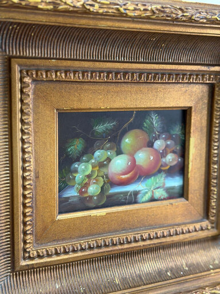 1618 Vintage Fruit Still Life Painting