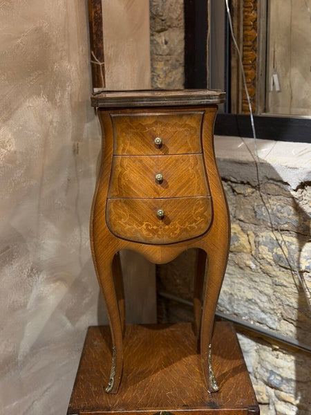 Italian Marquetry Small Side Table