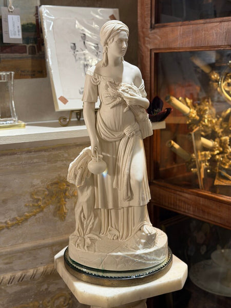 Ceramic Woman Statue