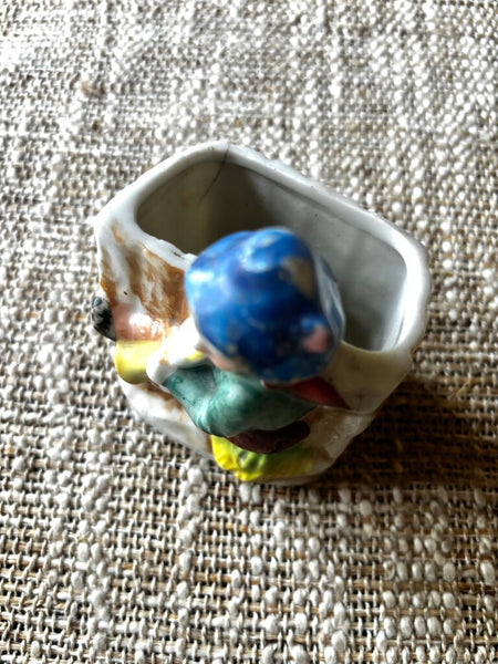 Vintage Musician Figurine Planter/Match Holder