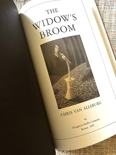 The Widow's Broom, Chris Van Allsburg, First Edition, Boston, 1992