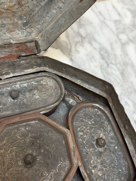0231 Hand Hammered Antique Metal "Paandaan"