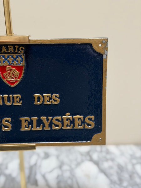 2467 French Building Sign