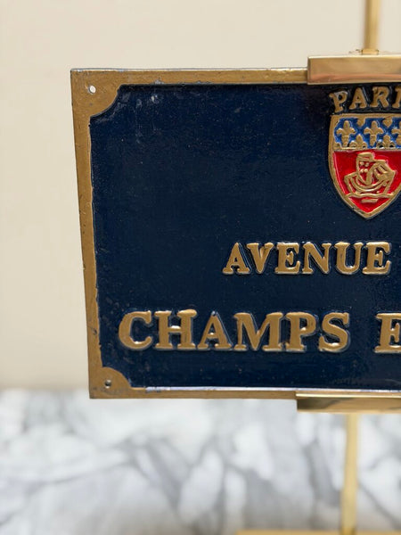 2467 French Building Sign
