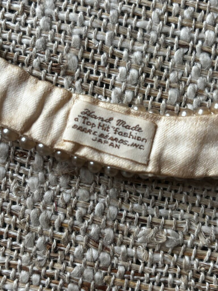 Vintage Pearl Sweater Collar - Japan