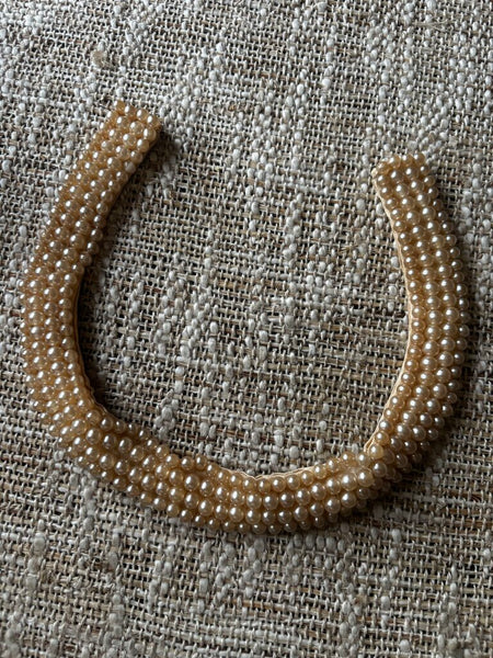 Vintage Pearl Sweater Collar - Japan