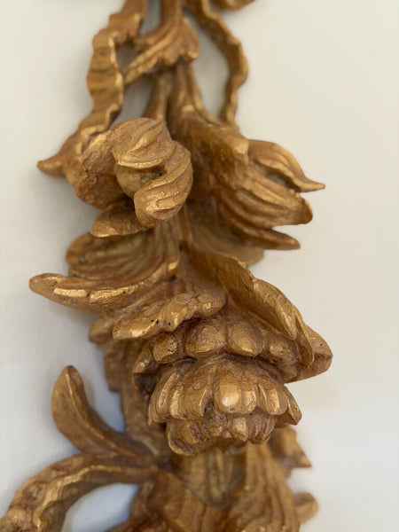 1816 PAIR Italian Palladio Hand Carved Wooden Wall Hangings