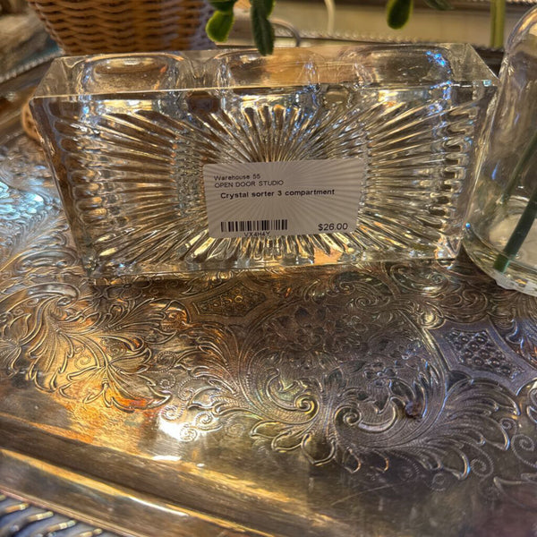 Crystal sorter 3 compartment