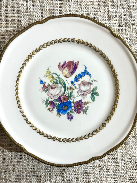 Set of 6 Castleton China Bellwood Dinner Plates
