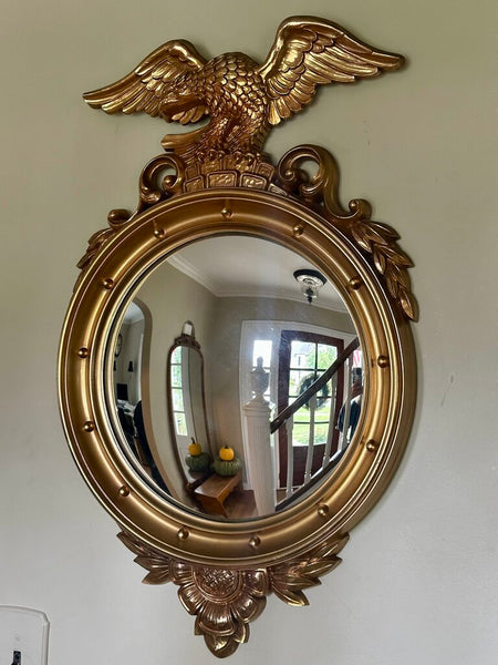 FEDERAL SYROCO CONVEX "BULLSEYE" MIRROR 29"H X 18"W, IN STORE PICKUP