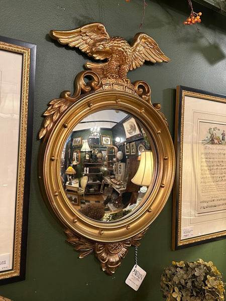 FEDERAL SYROCO CONVEX "BULLSEYE" MIRROR 29"H X 18"W, IN STORE PICKUP