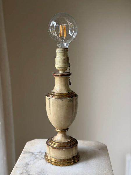 Italian Borghese Gilded lamp